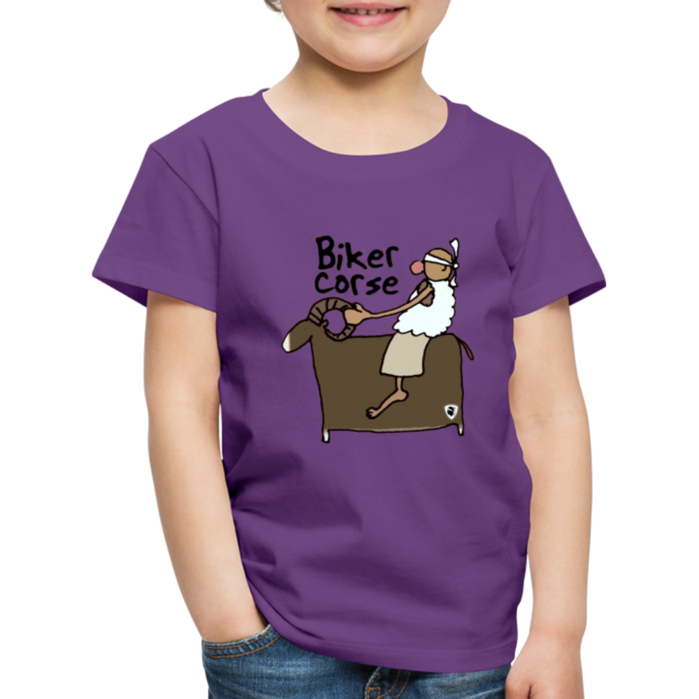 T-shirt Premium Enfant Biker Corsica - Ochju Ochju violet / 98/104 (2 ans) SPOD T-shirt Premium Enfant T-shirt Premium Enfant Biker Corsica