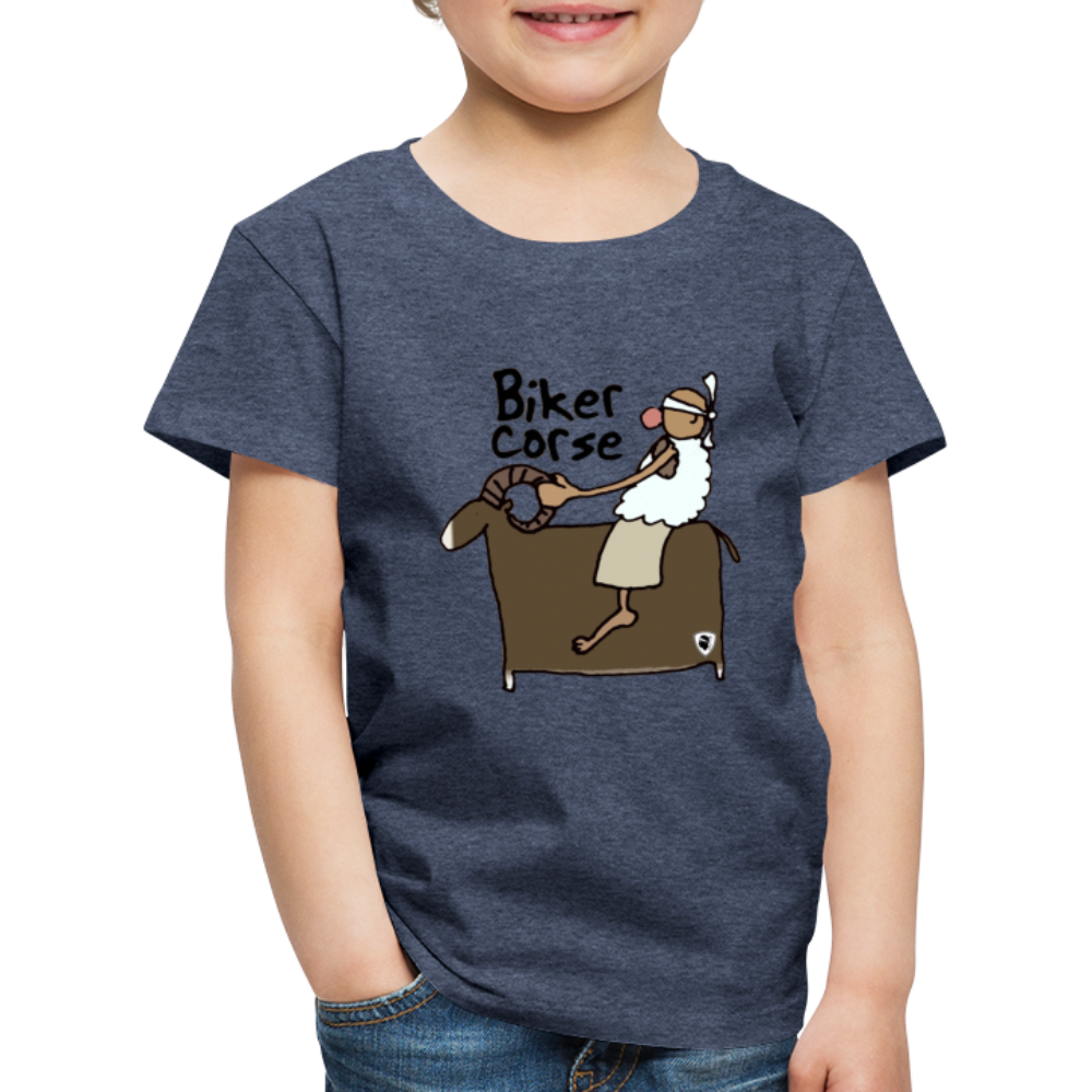 T-shirt Premium Enfant Biker Corsica - Ochju Ochju bleu chiné / 98/104 (2 ans) SPOD T-shirt Premium Enfant T-shirt Premium Enfant Biker Corsica