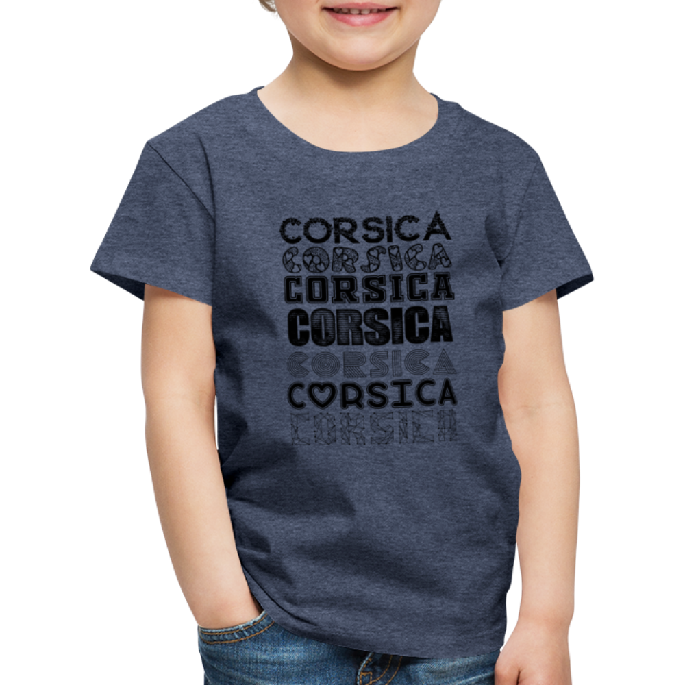 T-shirt Premium Enfant Corsica - Ochju Ochju bleu chiné / 98/104 (2 ans) SPOD T-shirt Premium Enfant T-shirt Premium Enfant Corsica