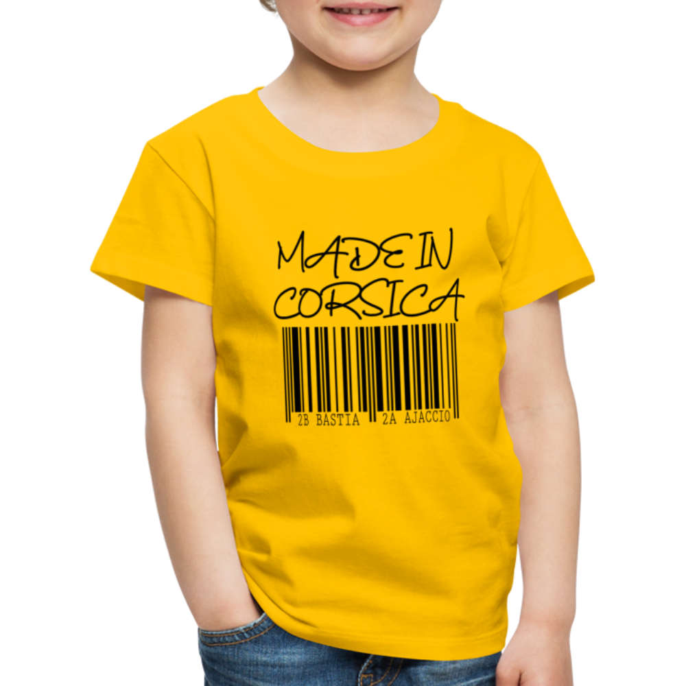 T-shirt Premium Enfant Made in Corsica - Ochju Ochju jaune soleil / 98/104 (2 ans) SPOD T-shirt Premium Enfant T-shirt Premium Enfant Made in Corsica