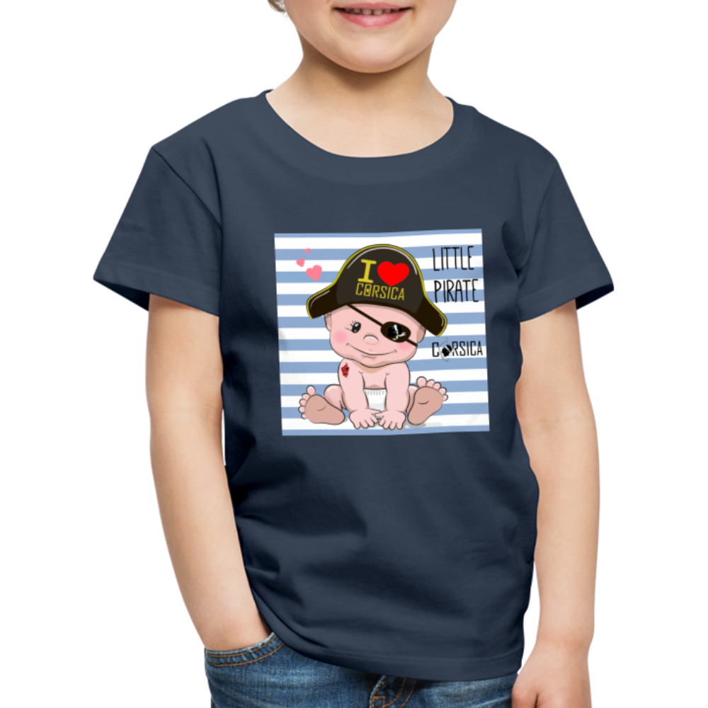 T-shirt Premium Enfant Pirate of Corsica - Ochju Ochju bleu marine / 98/104 (2 ans) SPOD T-shirt Premium Enfant T-shirt Premium Enfant Pirate of Corsica