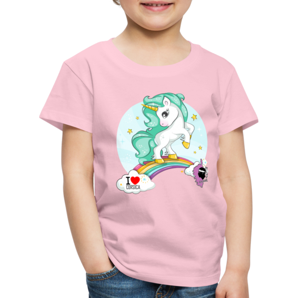 T-shirt Premium Enfant Licorne Corse - Ochju Ochju rose liberty / 98/104 (2 ans) SPOD T-shirt Premium Enfant T-shirt Premium Enfant Licorne Corse