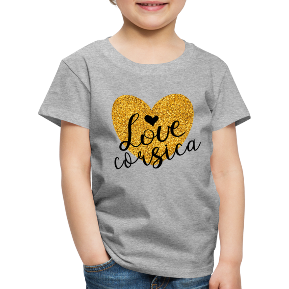T-shirt Premium Enfant Love Corsica - Ochju Ochju gris chiné / 98/104 (2 ans) SPOD T-shirt Premium Enfant T-shirt Premium Enfant Love Corsica