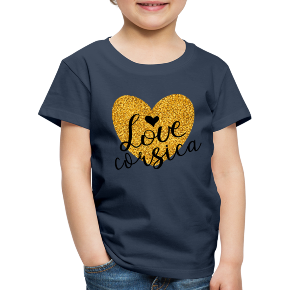 T-shirt Premium Enfant Love Corsica - Ochju Ochju bleu marine / 98/104 (2 ans) SPOD T-shirt Premium Enfant T-shirt Premium Enfant Love Corsica