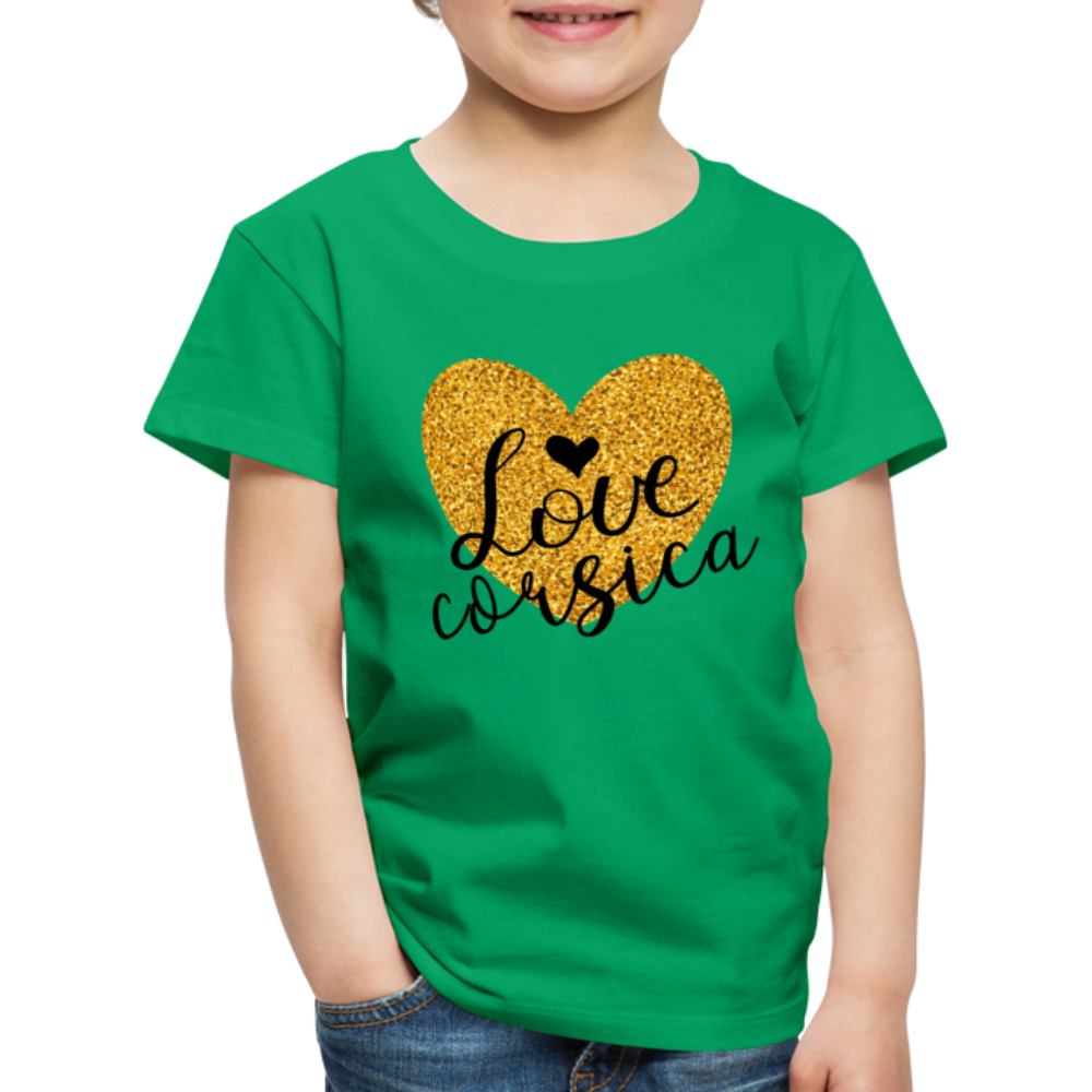 T-shirt Premium Enfant Love Corsica - Ochju Ochju vert / 98/104 (2 ans) SPOD T-shirt Premium Enfant T-shirt Premium Enfant Love Corsica