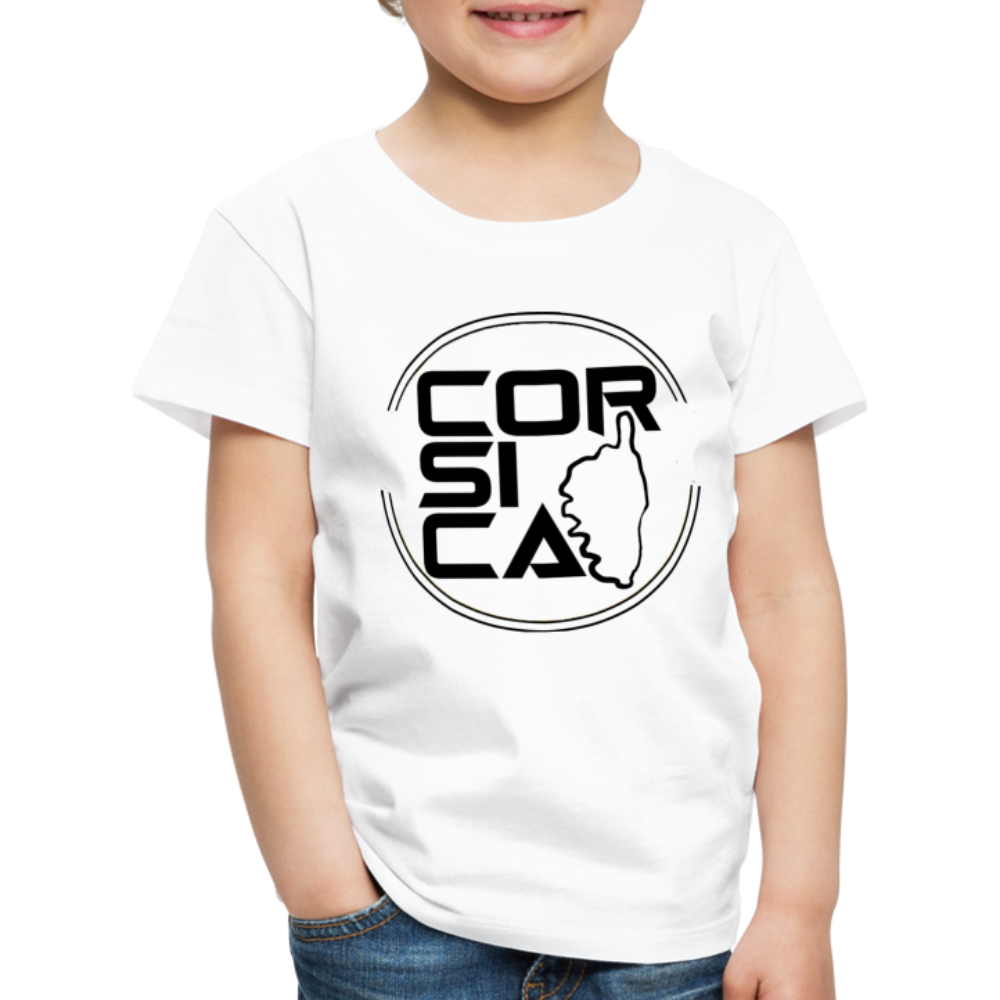 T-shirt Premium Enfant Corsica - Ochju Ochju blanc / 98/104 (2 ans) SPOD T-shirt Premium Enfant T-shirt Premium Enfant Corsica