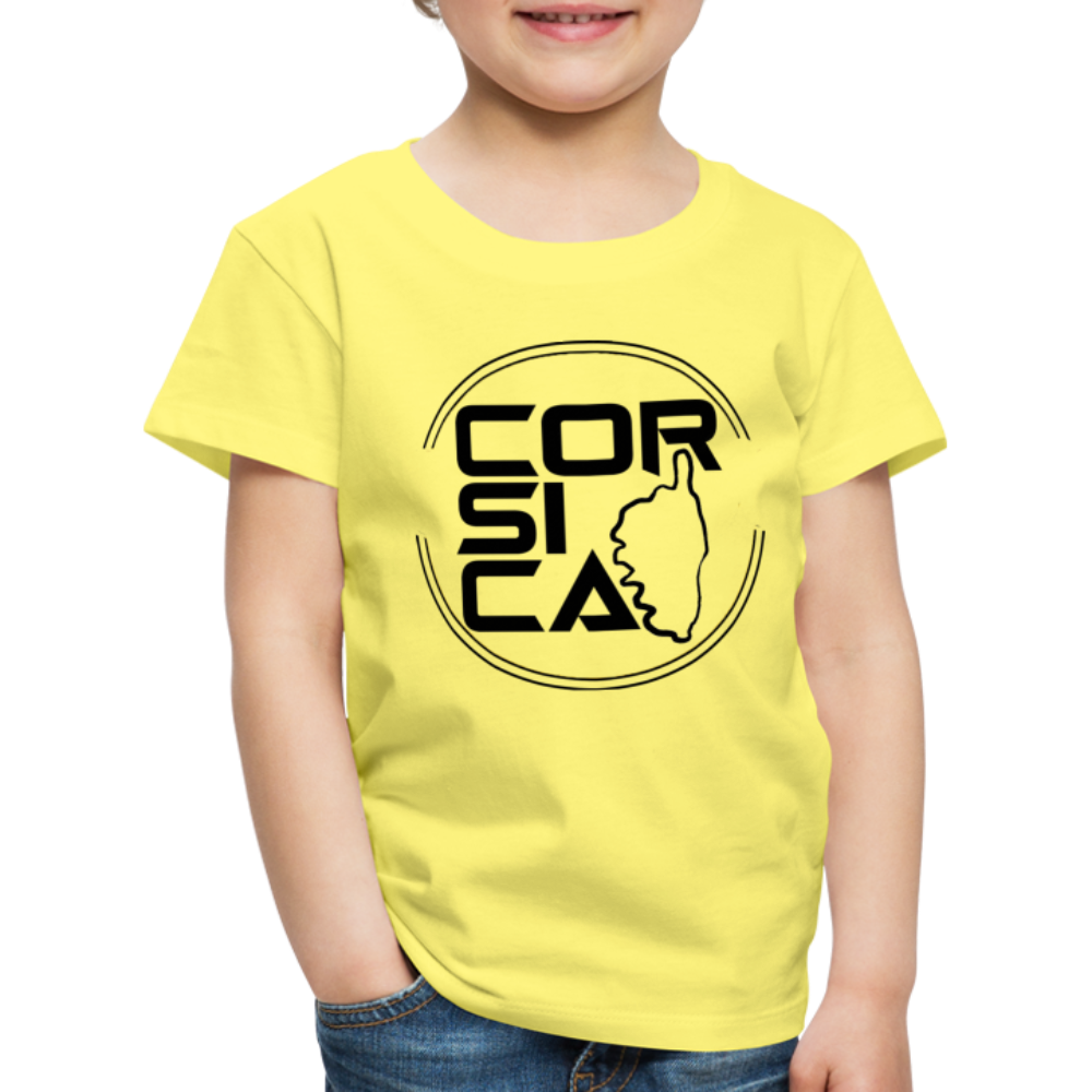 T-shirt Premium Enfant Corsica - Ochju Ochju jaune / 98/104 (2 ans) SPOD T-shirt Premium Enfant T-shirt Premium Enfant Corsica