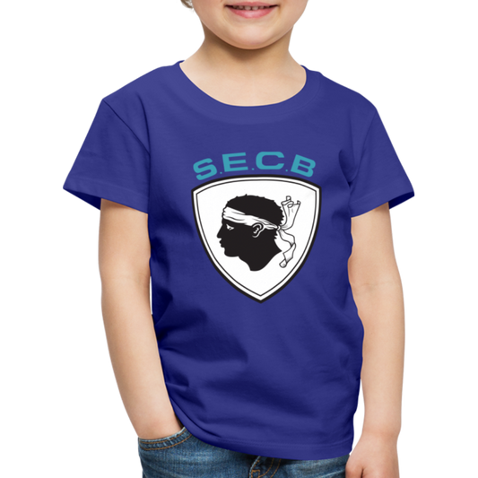 T-shirt Premium Enfant SEC Bastia - Ochju Ochju bleu roi / 98/104 (2 ans) SPOD T-shirt Premium Enfant T-shirt Premium Enfant SEC Bastia