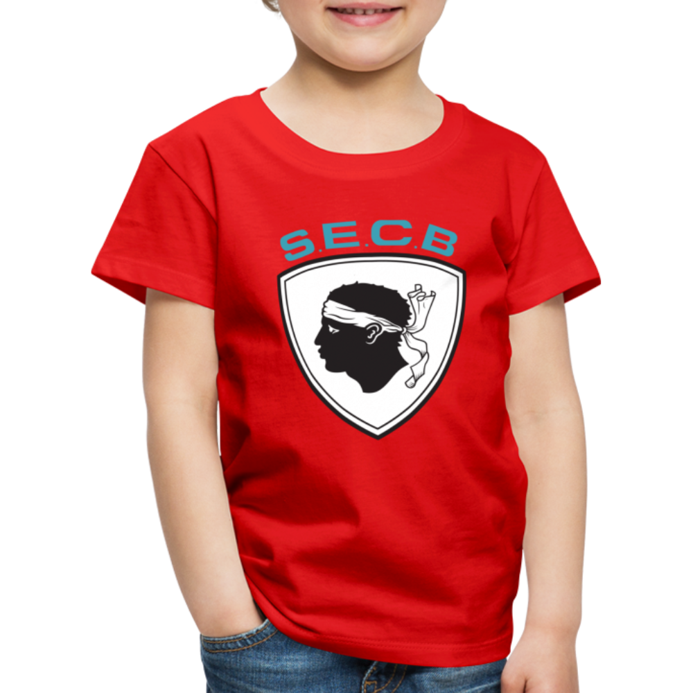 T-shirt Premium Enfant SEC Bastia - Ochju Ochju rouge / 98/104 (2 ans) SPOD T-shirt Premium Enfant T-shirt Premium Enfant SEC Bastia