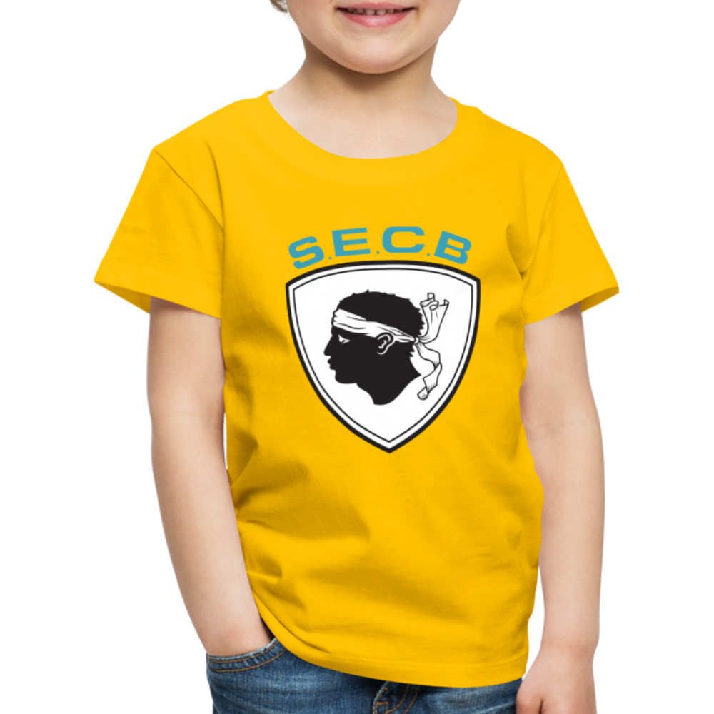 T-shirt Premium Enfant SEC Bastia - Ochju Ochju jaune soleil / 98/104 (2 ans) SPOD T-shirt Premium Enfant T-shirt Premium Enfant SEC Bastia