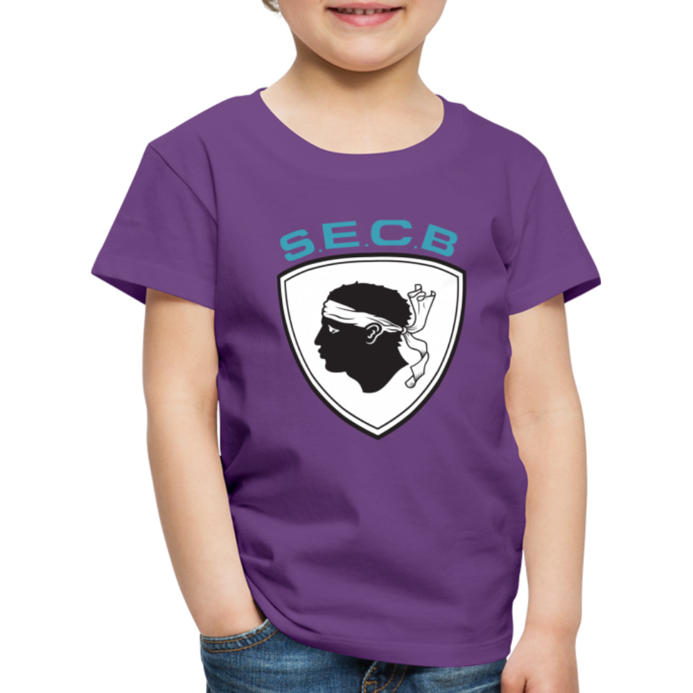 T-shirt Premium Enfant SEC Bastia - Ochju Ochju violet / 98/104 (2 ans) SPOD T-shirt Premium Enfant T-shirt Premium Enfant SEC Bastia
