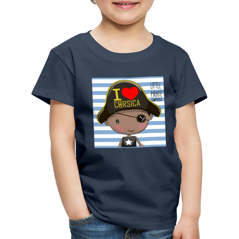 T-shirt Premium Enfant Pirate of Corsica - Ochju Ochju bleu marine / 98/104 (2 ans) SPOD T-shirt Premium Enfant T-shirt Premium Enfant Pirate of Corsica