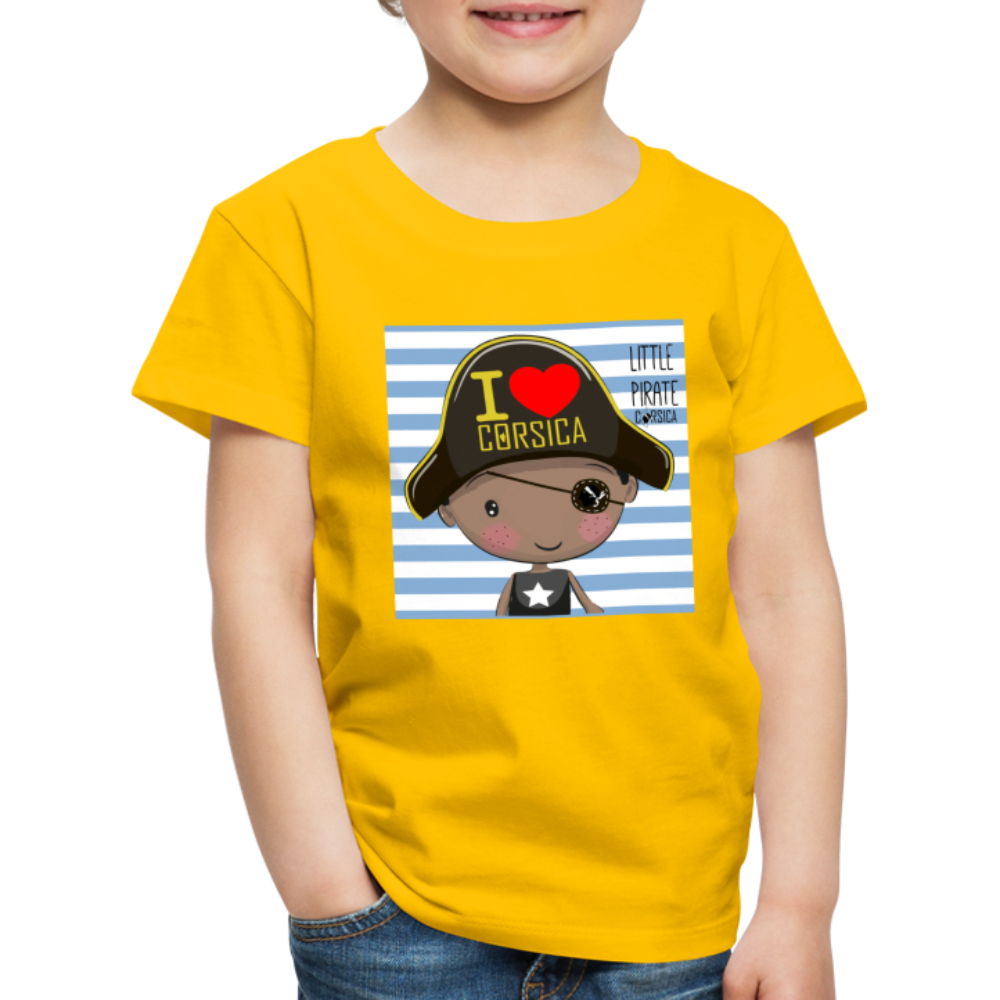 T-shirt Premium Enfant Pirate of Corsica - Ochju Ochju jaune soleil / 98/104 (2 ans) SPOD T-shirt Premium Enfant T-shirt Premium Enfant Pirate of Corsica