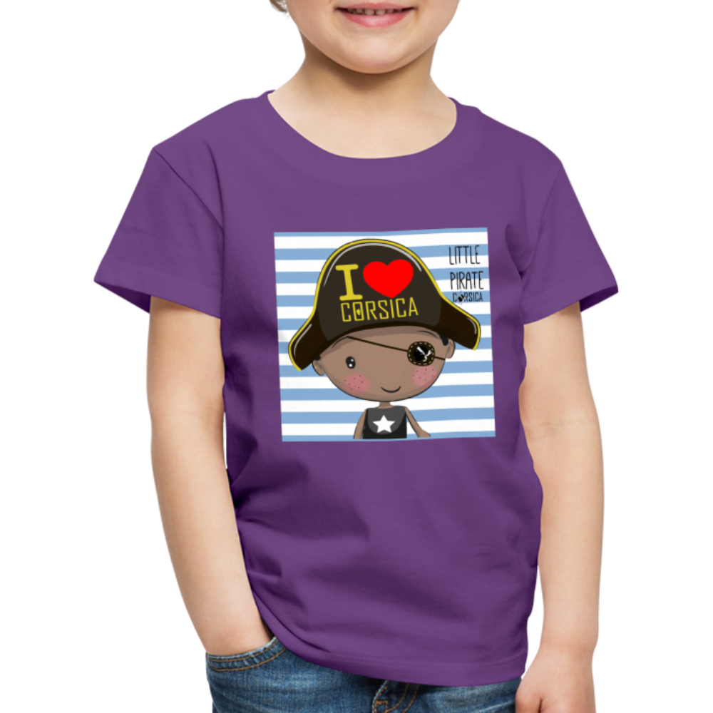 T-shirt Premium Enfant Pirate of Corsica - Ochju Ochju violet / 98/104 (2 ans) SPOD T-shirt Premium Enfant T-shirt Premium Enfant Pirate of Corsica