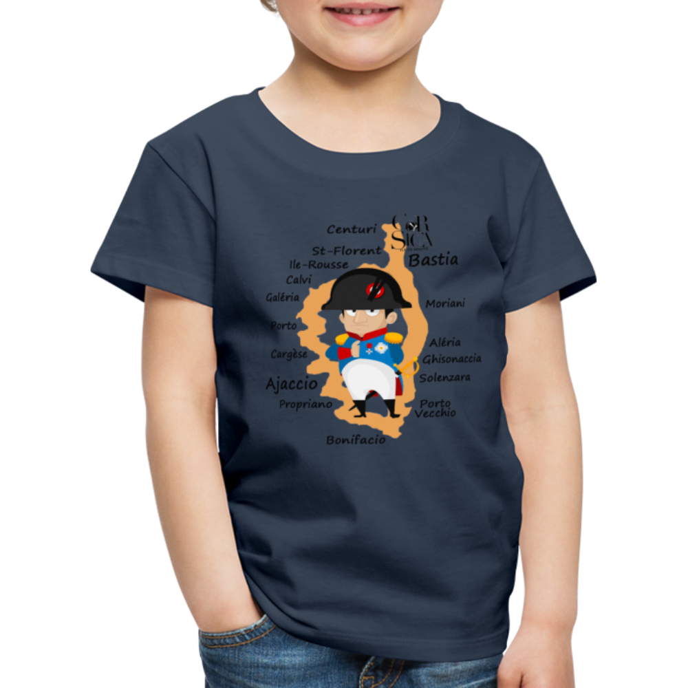 T-shirt Premium Enfant Napoléon Corsica - Ochju Ochju bleu marine / 98/104 (2 ans) SPOD T-shirt Premium Enfant T-shirt Premium Enfant Napoléon Corsica