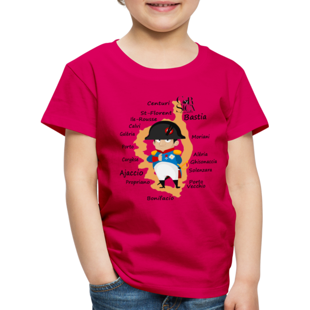 T-shirt Premium Enfant Napoléon Corsica - Ochju Ochju rubis / 98/104 (2 ans) SPOD T-shirt Premium Enfant T-shirt Premium Enfant Napoléon Corsica