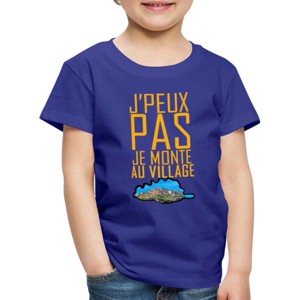 T-shirt Premium Enfant Je Monte au Village - Ochju Ochju bleu roi / 98/104 (2 ans) SPOD T-shirt Premium Enfant T-shirt Premium Enfant Je Monte au Village