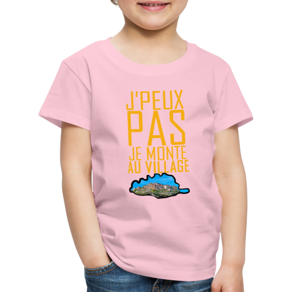 T-shirt Premium Enfant Je Monte au Village - Ochju Ochju rose liberty / 98/104 (2 ans) SPOD T-shirt Premium Enfant T-shirt Premium Enfant Je Monte au Village