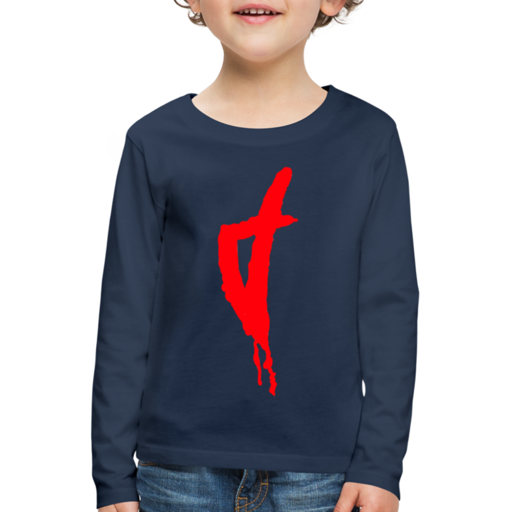 T-shirt ML Enfant Corse Rouge - Ochju Ochju bleu marine / 98/104 (2 ans) SPOD T-shirt manches longues Premium Enfant T-shirt ML Enfant Corse Rouge