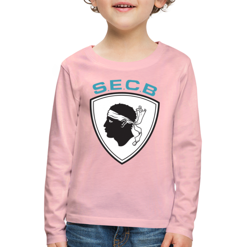 T-shirt ML Enfant SEC Bastia - Ochju Ochju rose liberty / 98/104 (2 ans) SPOD T-shirt manches longues Premium Enfant T-shirt ML Enfant SEC Bastia