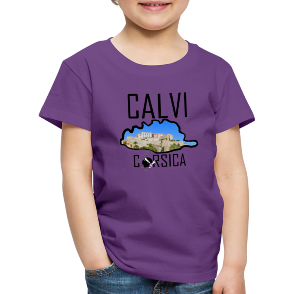 T-shirt Premium Enfant Calvi Corsica - Ochju Ochju violet / 98/104 (2 ans) SPOD T-shirt Premium Enfant T-shirt Premium Enfant Calvi Corsica