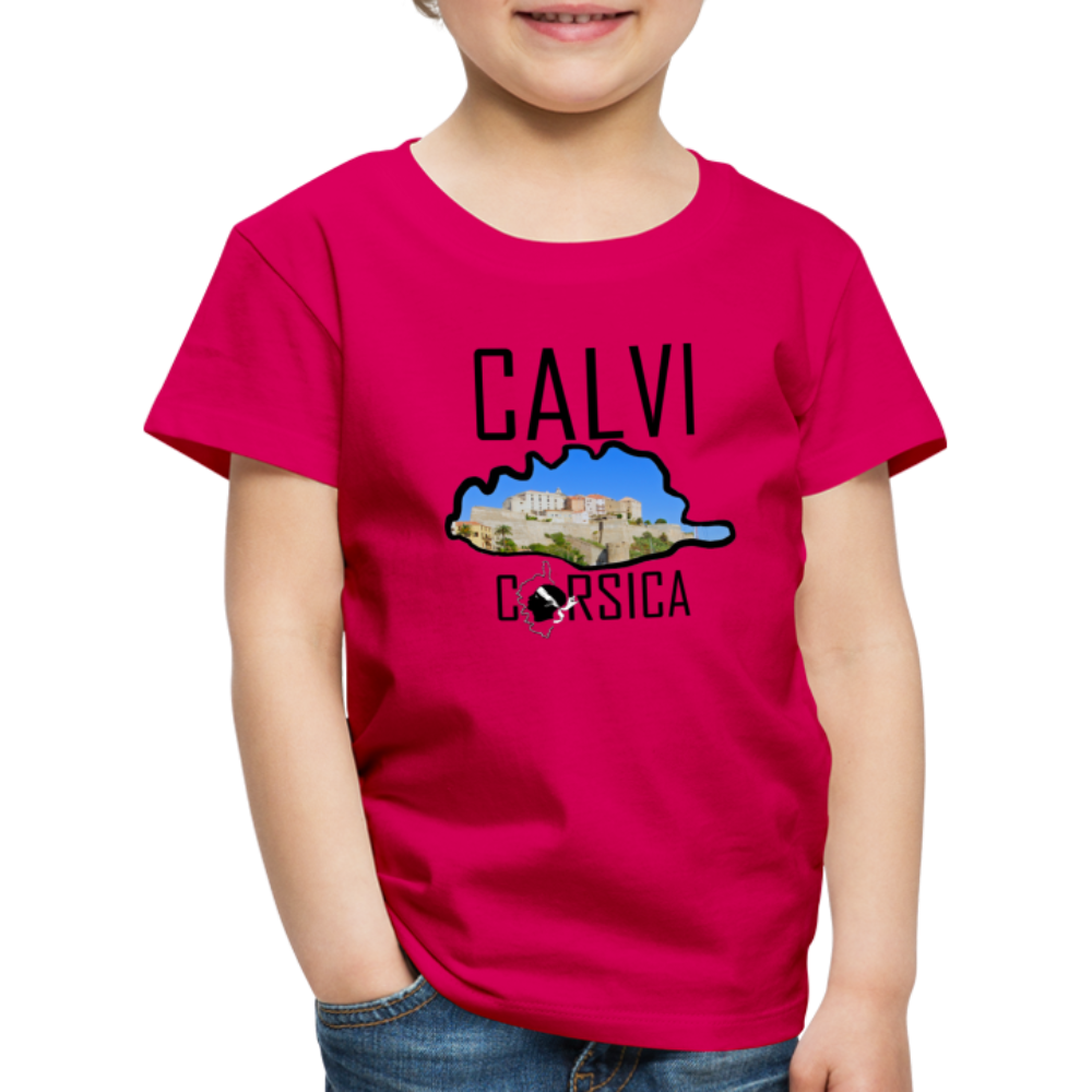 T-shirt Premium Enfant Calvi Corsica - Ochju Ochju rubis / 98/104 (2 ans) SPOD T-shirt Premium Enfant T-shirt Premium Enfant Calvi Corsica