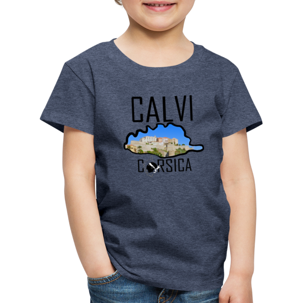 T-shirt Premium Enfant Calvi Corsica - Ochju Ochju bleu chiné / 98/104 (2 ans) SPOD T-shirt Premium Enfant T-shirt Premium Enfant Calvi Corsica