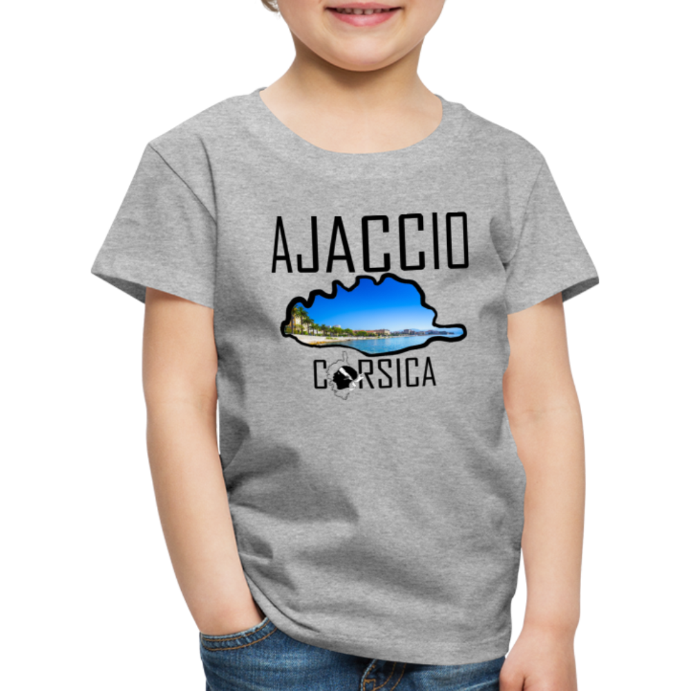T-shirt Premium Enfant Ajaccio Corsica - Ochju Ochju gris chiné / 98/104 (2 ans) SPOD T-shirt Premium Enfant T-shirt Premium Enfant Ajaccio Corsica