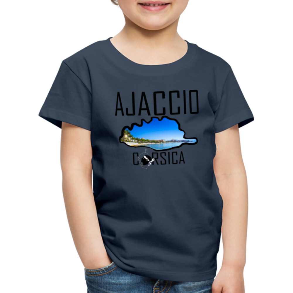 T-shirt Premium Enfant Ajaccio Corsica - Ochju Ochju bleu marine / 98/104 (2 ans) SPOD T-shirt Premium Enfant T-shirt Premium Enfant Ajaccio Corsica