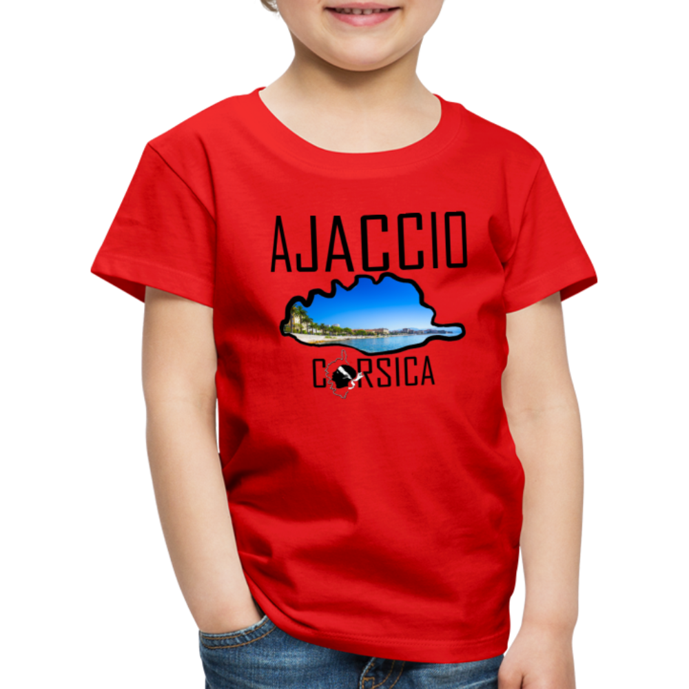 T-shirt Premium Enfant Ajaccio Corsica - Ochju Ochju rouge / 98/104 (2 ans) SPOD T-shirt Premium Enfant T-shirt Premium Enfant Ajaccio Corsica