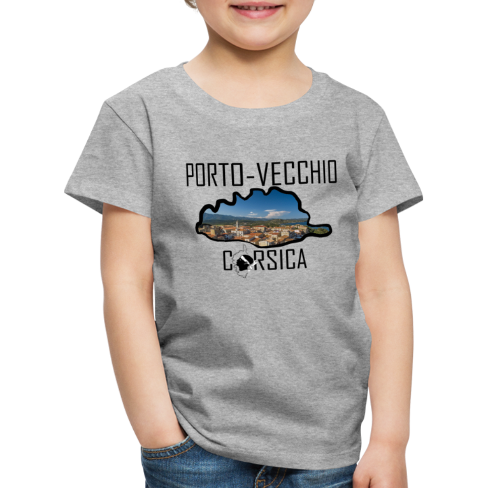 T-shirt Premium Enfant Porto-Vecchio - Ochju Ochju gris chiné / 98/104 (2 ans) SPOD T-shirt Premium Enfant T-shirt Premium Enfant Porto-Vecchio