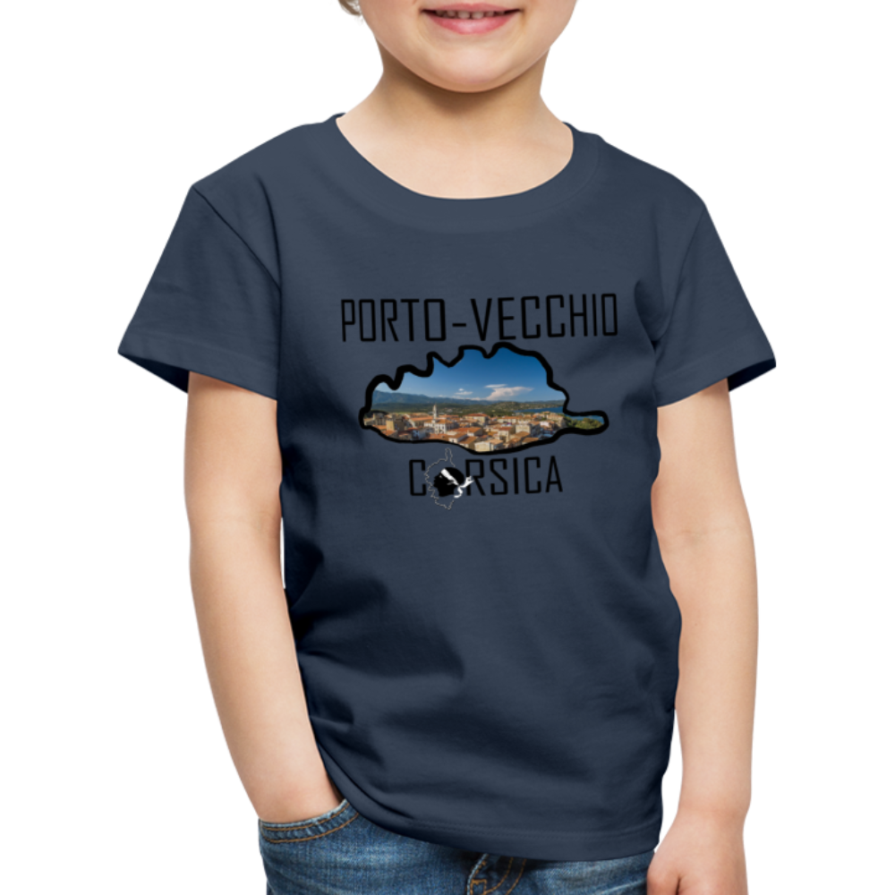 T-shirt Premium Enfant Porto-Vecchio - Ochju Ochju bleu marine / 98/104 (2 ans) SPOD T-shirt Premium Enfant T-shirt Premium Enfant Porto-Vecchio