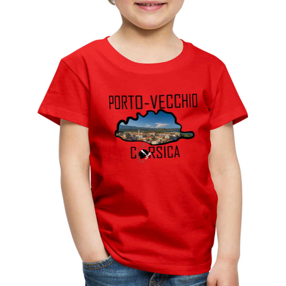 T-shirt Premium Enfant Porto-Vecchio - Ochju Ochju rouge / 98/104 (2 ans) SPOD T-shirt Premium Enfant T-shirt Premium Enfant Porto-Vecchio