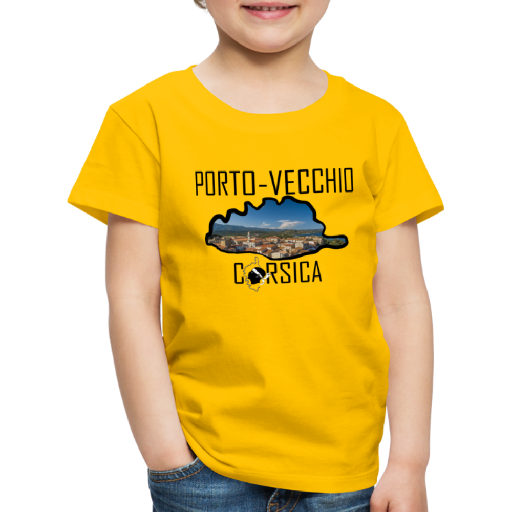 T-shirt Premium Enfant Porto-Vecchio - Ochju Ochju jaune soleil / 98/104 (2 ans) SPOD T-shirt Premium Enfant T-shirt Premium Enfant Porto-Vecchio
