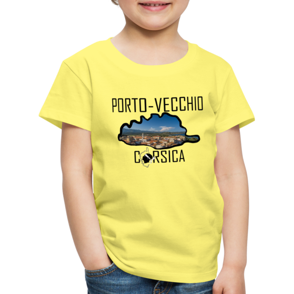 T-shirt Premium Enfant Porto-Vecchio - Ochju Ochju jaune / 98/104 (2 ans) SPOD T-shirt Premium Enfant T-shirt Premium Enfant Porto-Vecchio