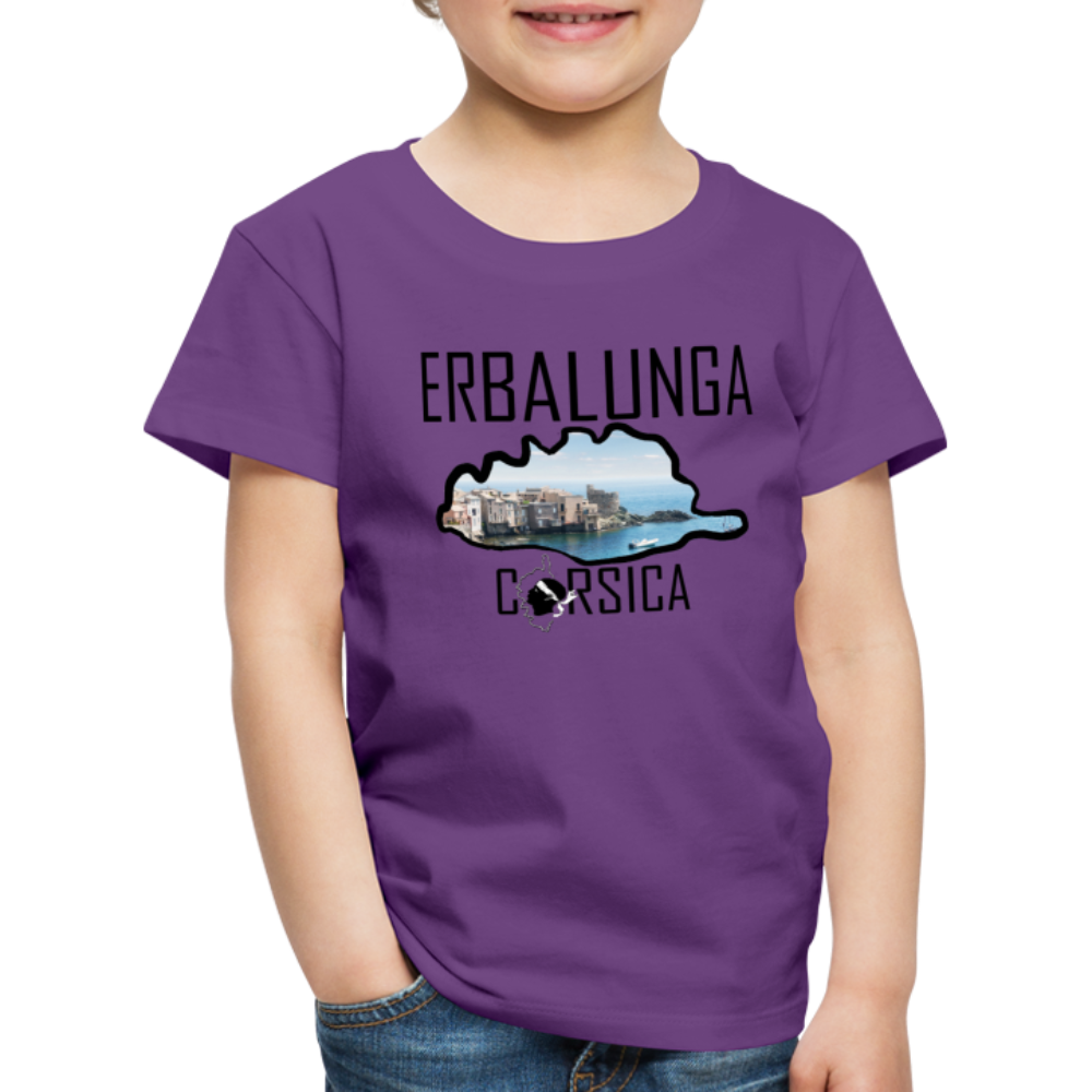 T-shirt Premium Enfant Erbalunga Corsica - Ochju Ochju violet / 98/104 (2 ans) SPOD T-shirt Premium Enfant T-shirt Premium Enfant Erbalunga Corsica