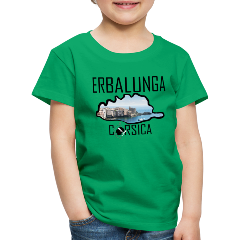 T-shirt Premium Enfant Erbalunga Corsica - Ochju Ochju vert / 98/104 (2 ans) SPOD T-shirt Premium Enfant T-shirt Premium Enfant Erbalunga Corsica