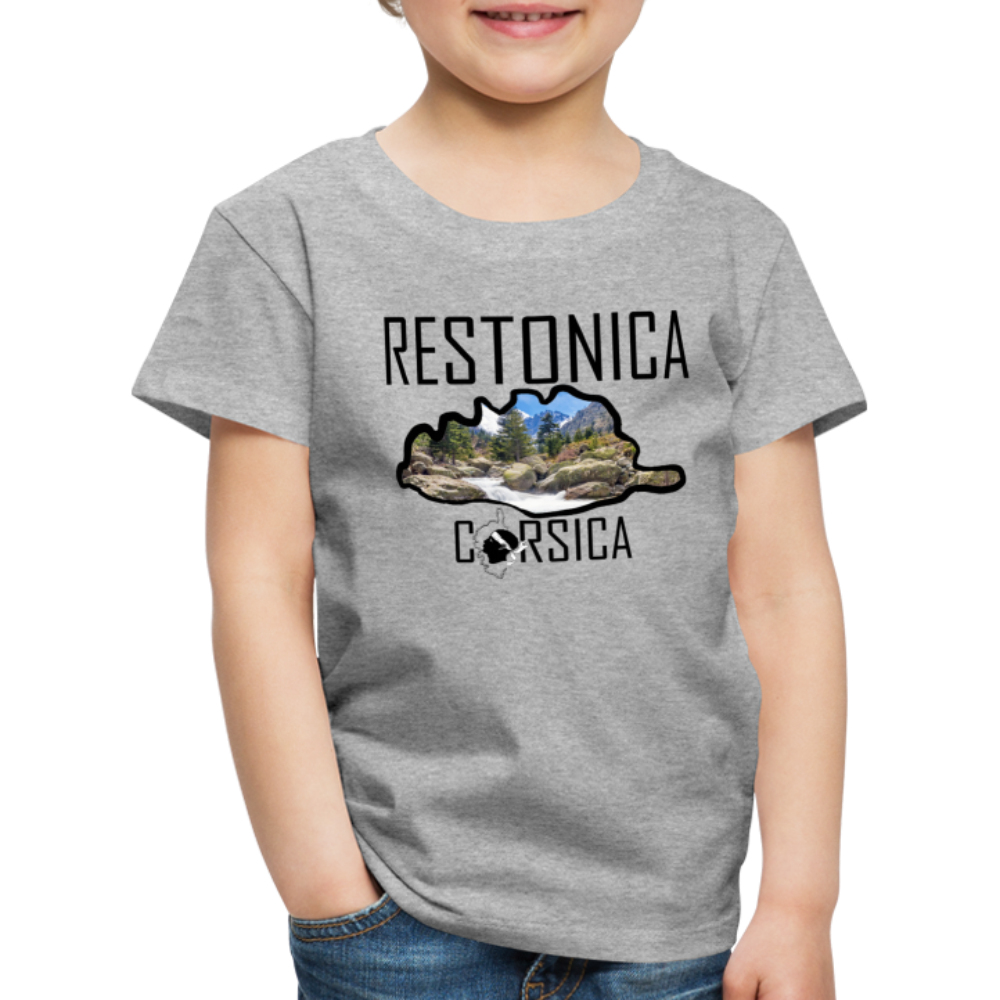 T-shirt Premium Enfant La Restonica - Ochju Ochju gris chiné / 98/104 (2 ans) SPOD T-shirt Premium Enfant T-shirt Premium Enfant La Restonica