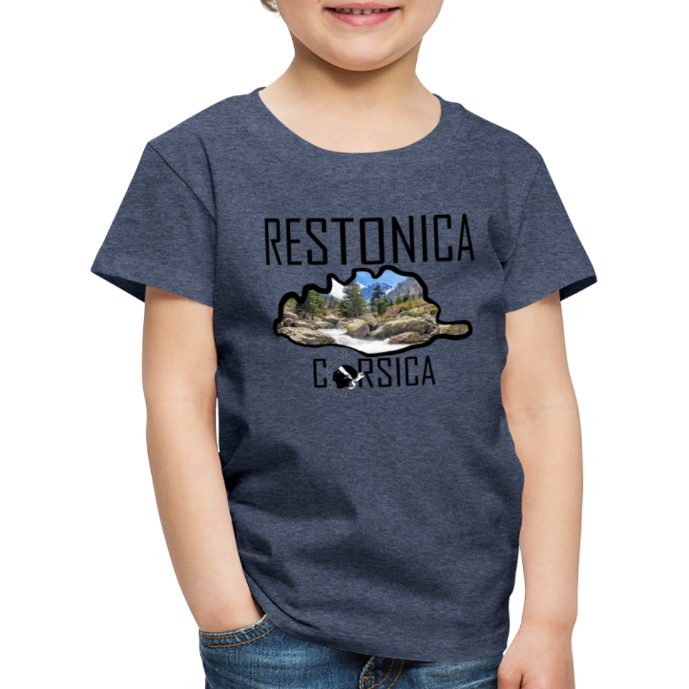T-shirt Premium Enfant La Restonica - Ochju Ochju bleu chiné / 98/104 (2 ans) SPOD T-shirt Premium Enfant T-shirt Premium Enfant La Restonica