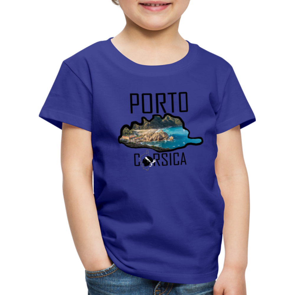 T-shirt Premium Enfant Porto Corsica - Ochju Ochju bleu roi / 98/104 (2 ans) SPOD T-shirt Premium Enfant T-shirt Premium Enfant Porto Corsica