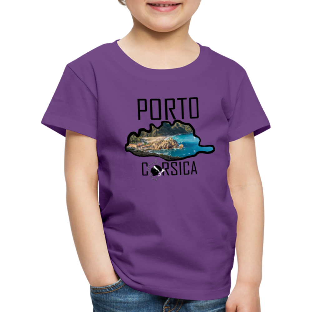 T-shirt Premium Enfant Porto Corsica - Ochju Ochju violet / 98/104 (2 ans) SPOD T-shirt Premium Enfant T-shirt Premium Enfant Porto Corsica