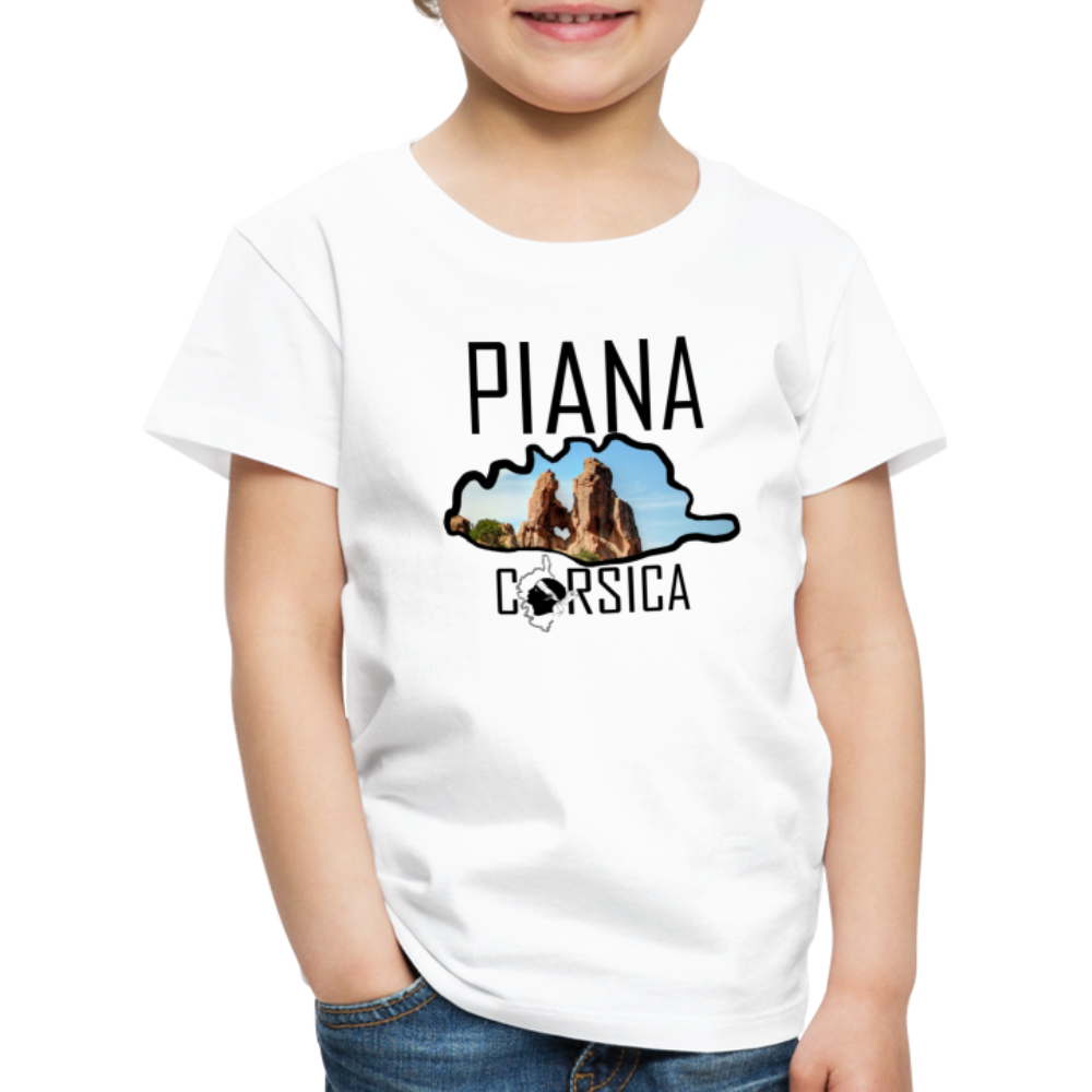 T-shirt Premium Enfant Piana Corsica - Ochju Ochju blanc / 98/104 (2 ans) SPOD T-shirt Premium Enfant T-shirt Premium Enfant Piana Corsica