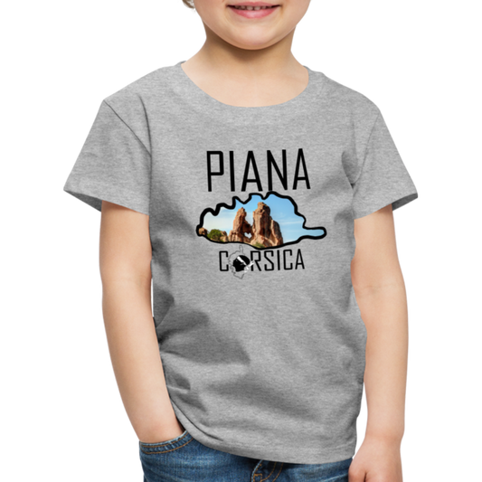 T-shirt Premium Enfant Piana Corsica - Ochju Ochju gris chiné / 98/104 (2 ans) SPOD T-shirt Premium Enfant T-shirt Premium Enfant Piana Corsica