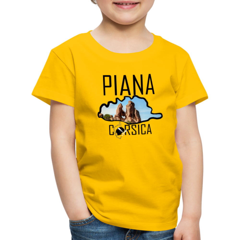 T-shirt Premium Enfant Piana Corsica - Ochju Ochju jaune soleil / 98/104 (2 ans) SPOD T-shirt Premium Enfant T-shirt Premium Enfant Piana Corsica