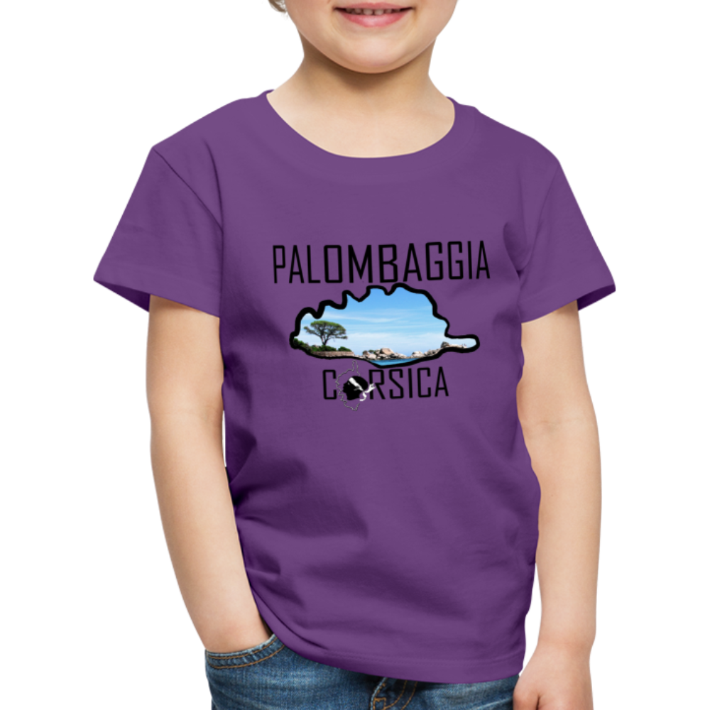 T-shirt Premium Enfant Palombaggia Corsica - Ochju Ochju violet / 98/104 (2 ans) SPOD T-shirt Premium Enfant T-shirt Premium Enfant Palombaggia Corsica