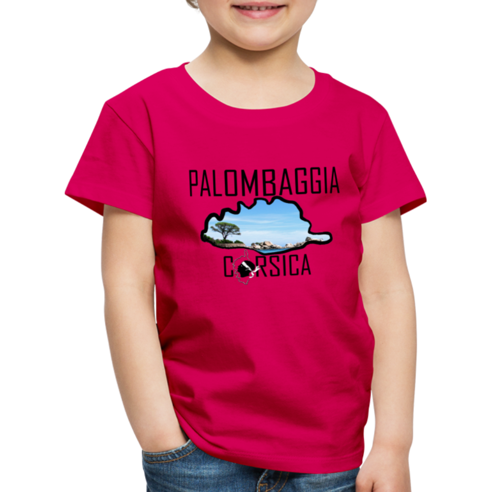 T-shirt Premium Enfant Palombaggia Corsica - Ochju Ochju rubis / 98/104 (2 ans) SPOD T-shirt Premium Enfant T-shirt Premium Enfant Palombaggia Corsica