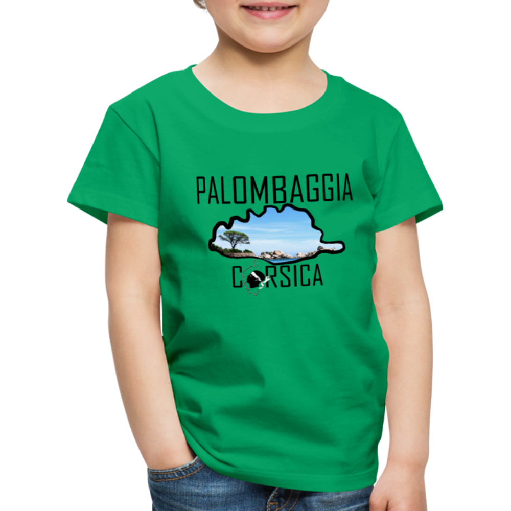 T-shirt Premium Enfant Palombaggia Corsica - Ochju Ochju vert / 98/104 (2 ans) SPOD T-shirt Premium Enfant T-shirt Premium Enfant Palombaggia Corsica