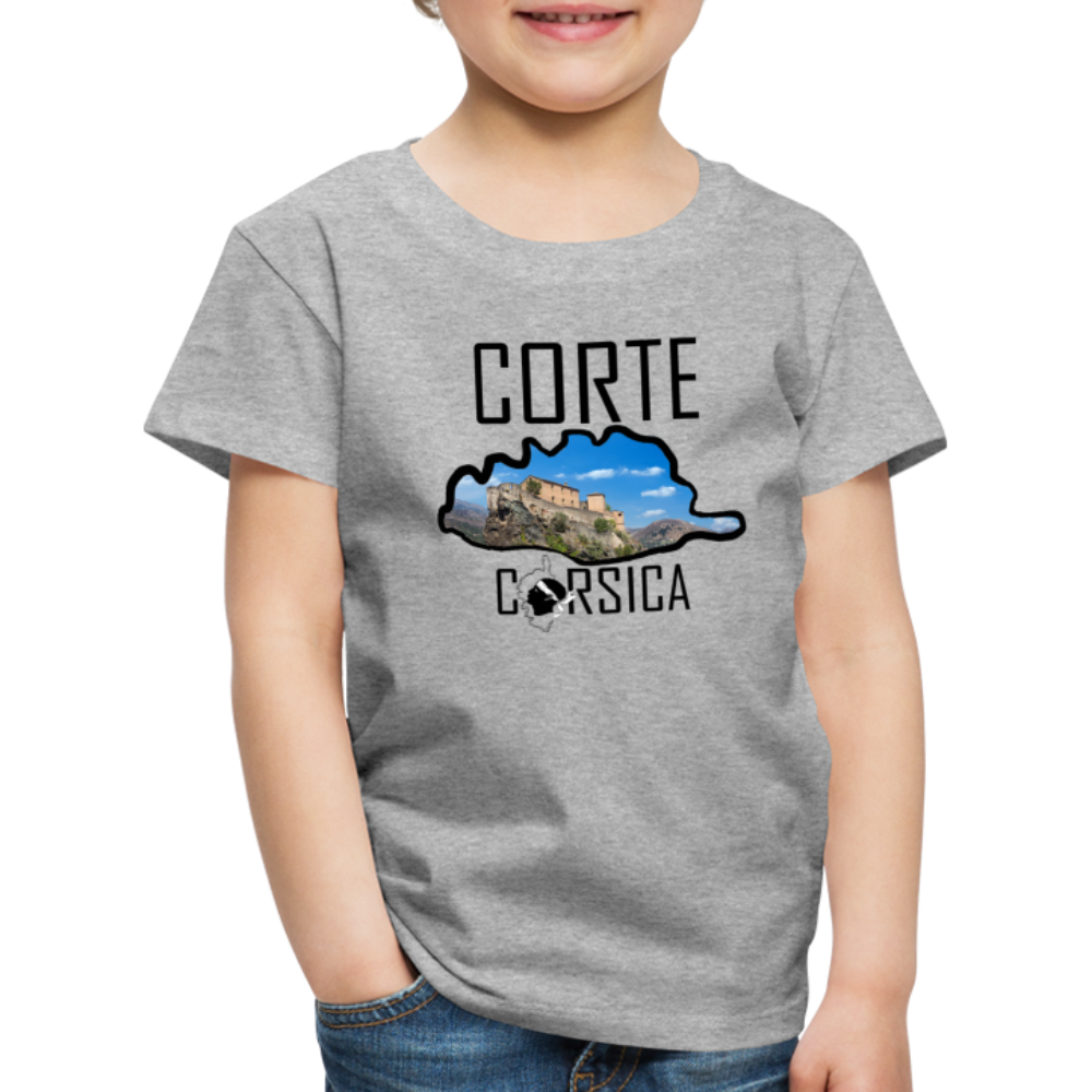 T-shirt Premium Enfant Corte Corsica - Ochju Ochju gris chiné / 98/104 (2 ans) SPOD T-shirt Premium Enfant T-shirt Premium Enfant Corte Corsica