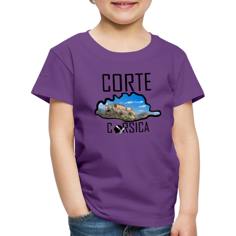 T-shirt Premium Enfant Corte Corsica - Ochju Ochju violet / 98/104 (2 ans) SPOD T-shirt Premium Enfant T-shirt Premium Enfant Corte Corsica