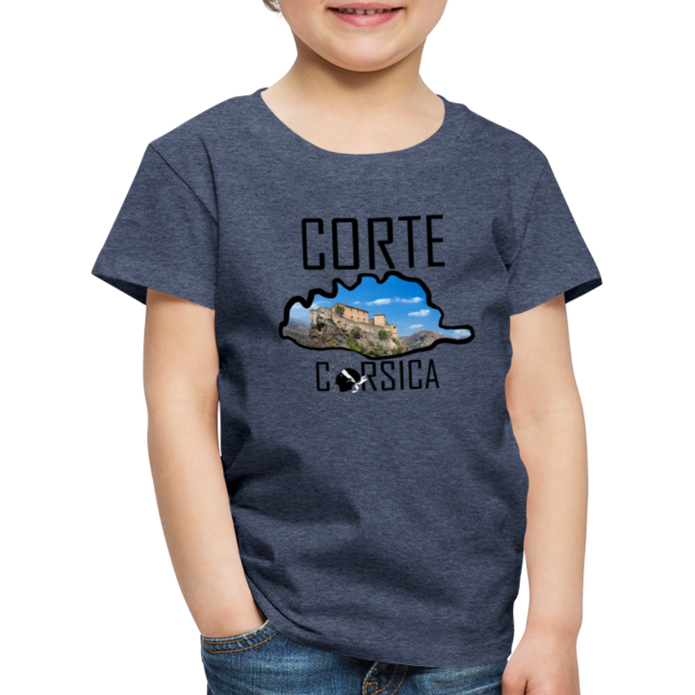 T-shirt Premium Enfant Corte Corsica - Ochju Ochju bleu chiné / 98/104 (2 ans) SPOD T-shirt Premium Enfant T-shirt Premium Enfant Corte Corsica